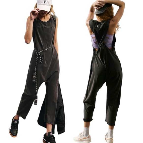 Free People Pants - FREE PEOPLE FP Movement Hot Shot Twisted Onesie NWT Size S
